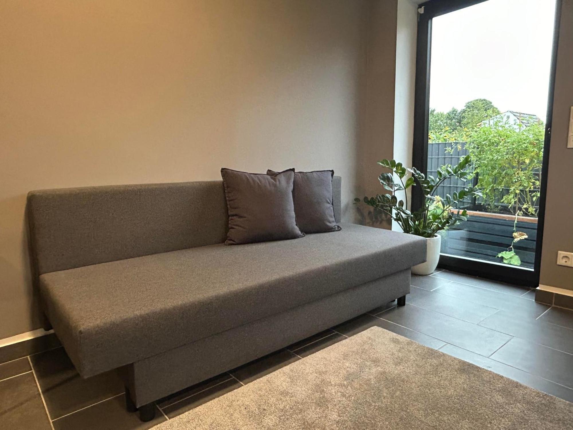 Cosy Bungalow-Apartment In Ruhiger Toplage - Naehe Duesseldorf 크레펠트 외부 사진